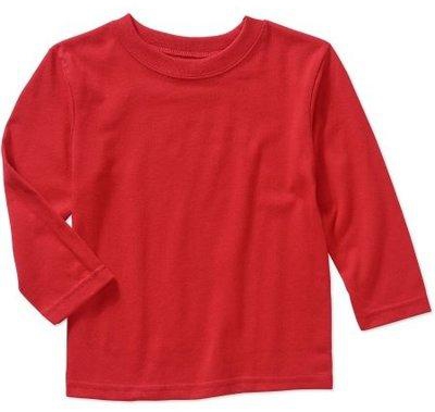 Garanimals Toddler Boys' Long Sleeve Solid Tee Shirt
