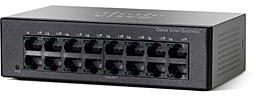 Cisco SF110D-16HP 16-Port 10/100 PoE Desktop Switch