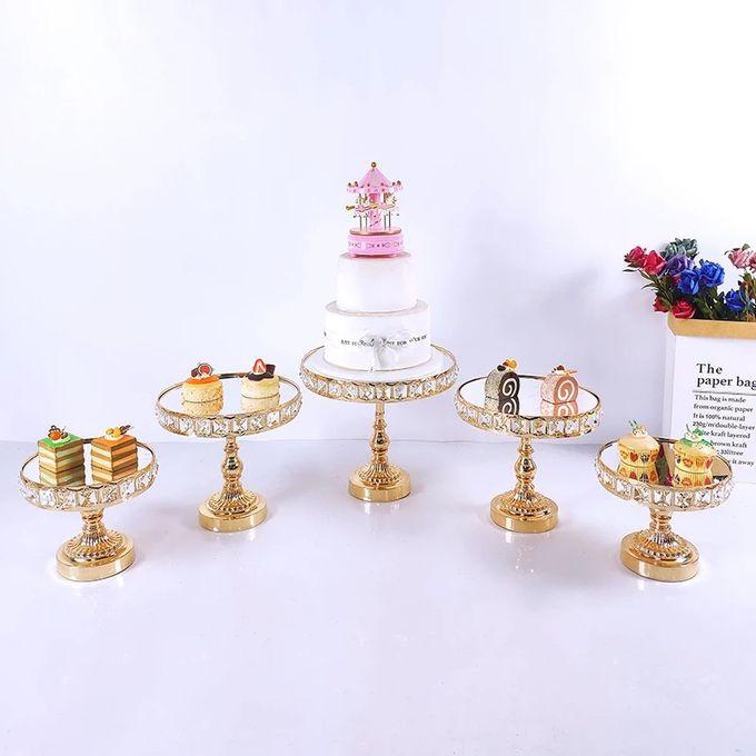 Generic Gold Crystal Cake Stand