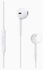 Earbuds With Remote And Mic White