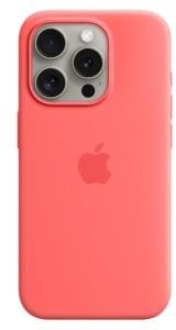 Apple iPhone 15 Pro Silicone Case With MagSafe MT1G3ZM/A Guava