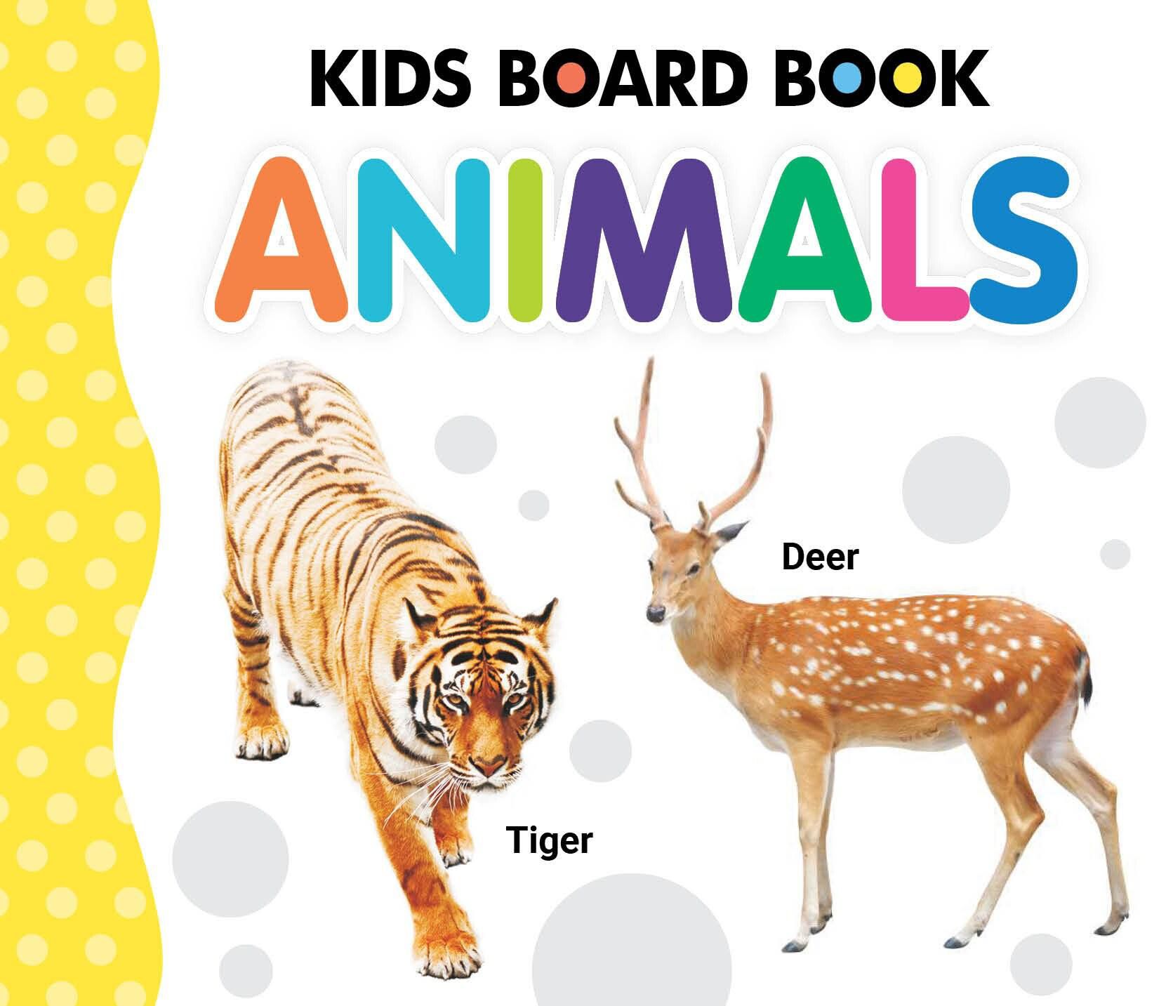 ANG Kids Board Book of Animals