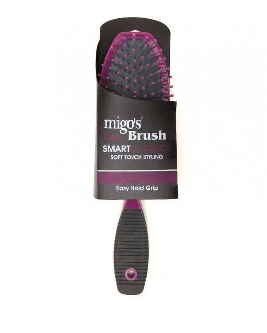 Migo's Round Hair Brush Smart Classics - Purple