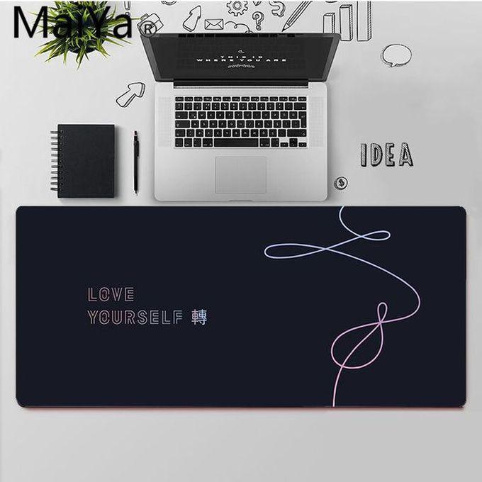 Maiya Quality Love Yourself Flower Rubber Mouse Du