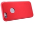غطاء خلفي بجلد فيكتوريا من نيلكن مع واقي للشاشة لهواتف ابل ايفون 6 بلس ب4.7 بوصة - احمر