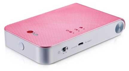 LG Pocket Photo Printer Pink - PD239