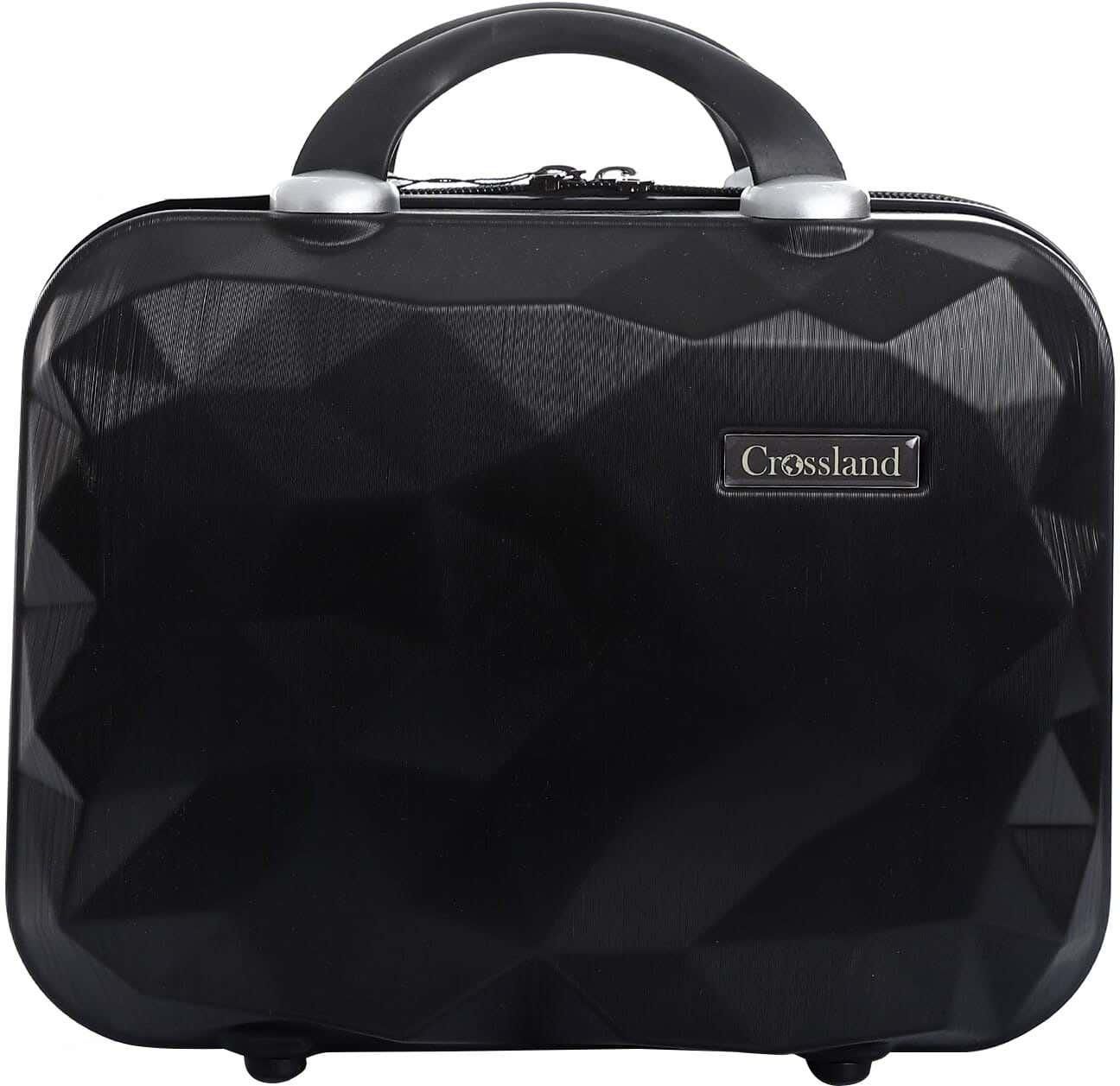 Get Crossland Travel Makeup Bag, 14 Inch - Black with best offers | Raneen.com