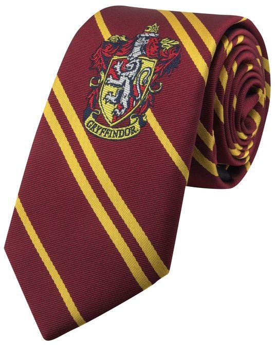 Cinereplicas Harry Potter Kids Necktie - Gryffindor Woven Logo