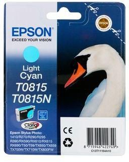 Epson T0815 High Capacity Ink Cartridge, Light Cyan [C13T11154A10]