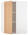 METOD خزانة حائط زاوية مع أرفف, أبيض/Sinarp بني, ‎68x100 سم‏ - IKEA