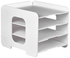 Desktop Storage Shelf White