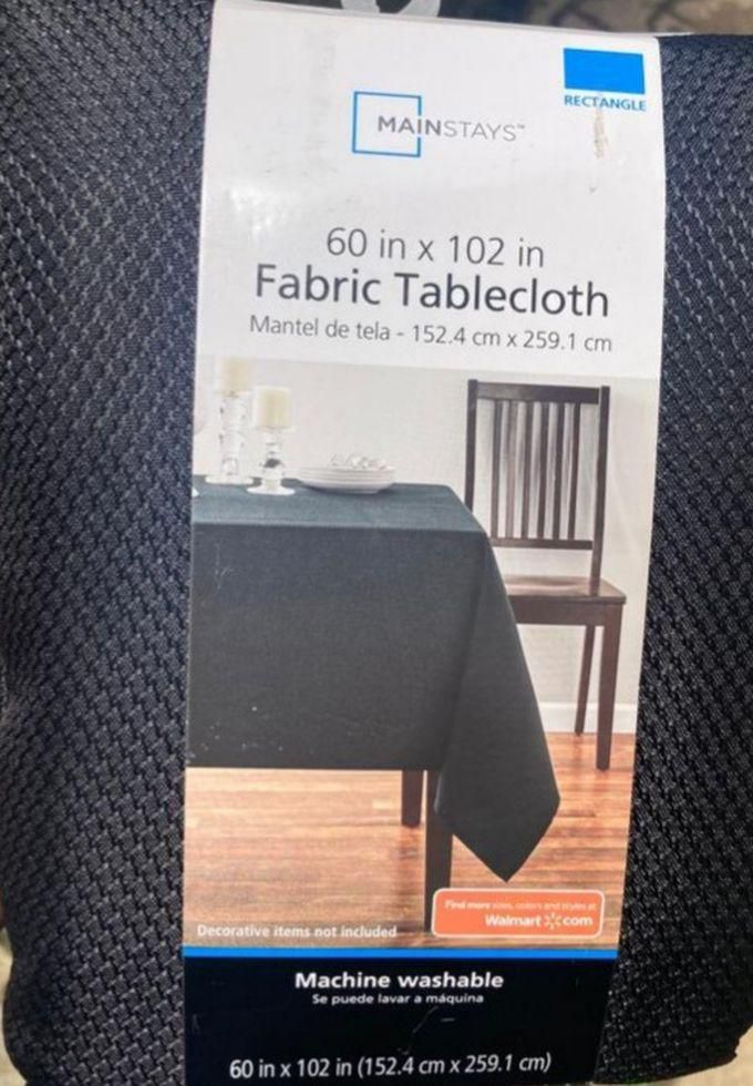 Black Dining Table Cloth