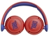 سماعة راس للاطفال من جيه بي ال لاسلكية بتصميم فوق الاذن، احمر، موديل: JR310BTRED