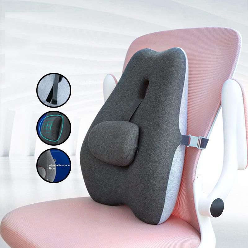 GTE Seat Waist Support Pregnant Women Chair Cushion Foam Car Pillow