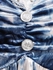 Plus Size Distressed Tie Dye Mock Buttons Lace Trim Ruched Long Sleeves Top - M | Us 10