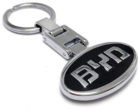 BYD car key chain Logo Black