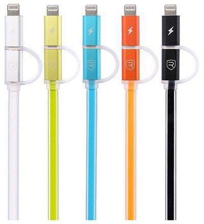 Remax Aurora Sync & Charging cable, Assorted colors