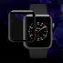 For Apple Watch Series 2 42mm - IMAK 3D Curved Full Cover Tempered Glass Screen Protector Film - Black