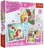 Trefl 34842 Disney Princess 3-in-1 Jigsaw Puzzle 20-36-50 Pieces, Multi-Colour