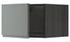 METOD خزانة عالية لثلاجة/فريزر, أسود/Nickebo فحمي مطفي, ‎60x40 سم‏ - IKEA