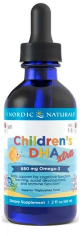 NORDIC NATURALS CHILDREN’S DHA EXTRA (2OZ) 60ML