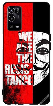 Protective Case Cover For Oppo A55/56 طبعة عبارة "We Are The Resistance"