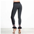 Fashion Women’s Contrast-Collar Special Falbala Leg Opening Sports Leggings Yoga Long Pants Workout Pants