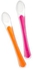 Tommee Tippee Explora First Weaning Spoons (2 Pack) - Pink & Orange
