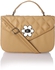Get Ladies Leather Handbag, 20×15 cm - Brown with best offers | Raneen.com