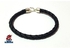 Black Leather Bracelet From Elegance.O.K.M