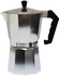 Klassica Aluminium 6 Cups Coffee Maker Silver And Black