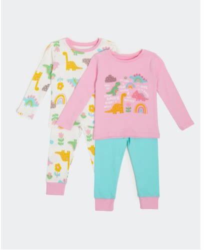 Baby Girl Pyjamas- Pack Of 2