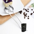2 Pcs Long Handled Stainless Steel Coffee Spoon Ice Cream Dessert + Zigor Special Bag