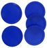 Generic 5 Pieces 62mm Blue Air Hockey Replacement Pucks For Full Size Air Blue