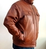 Camel Color Natural Leather Jacket New Model