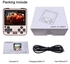 RG280V Handheld Game Console with Linux Tony System, 64Bit 2.8inch IPS Screen, Retro Game Console with 64 TF Card, 5000 Classic Games, Portable Video Game Console in Gold.