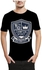 Ibrand S68 Unisex Printed T-Shirt - Black, Medium