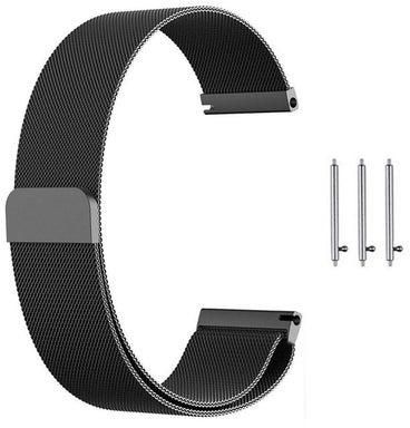 Gear S3 Band,Galaxy Watch Bands Milanese Loop Stainless Steel Strap Wrist Replacement Band Black