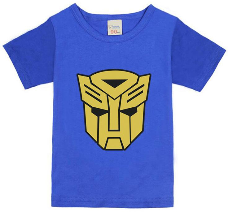 Koolkidzstore Boys Top Marvel Transformer T-Shirt 0-16Y (Blue)