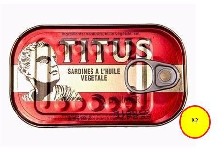 Titus Sardines - 125g X2