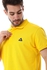 White Rabbit Regular Fit Pique Pattern Polo Shirt - Yellow