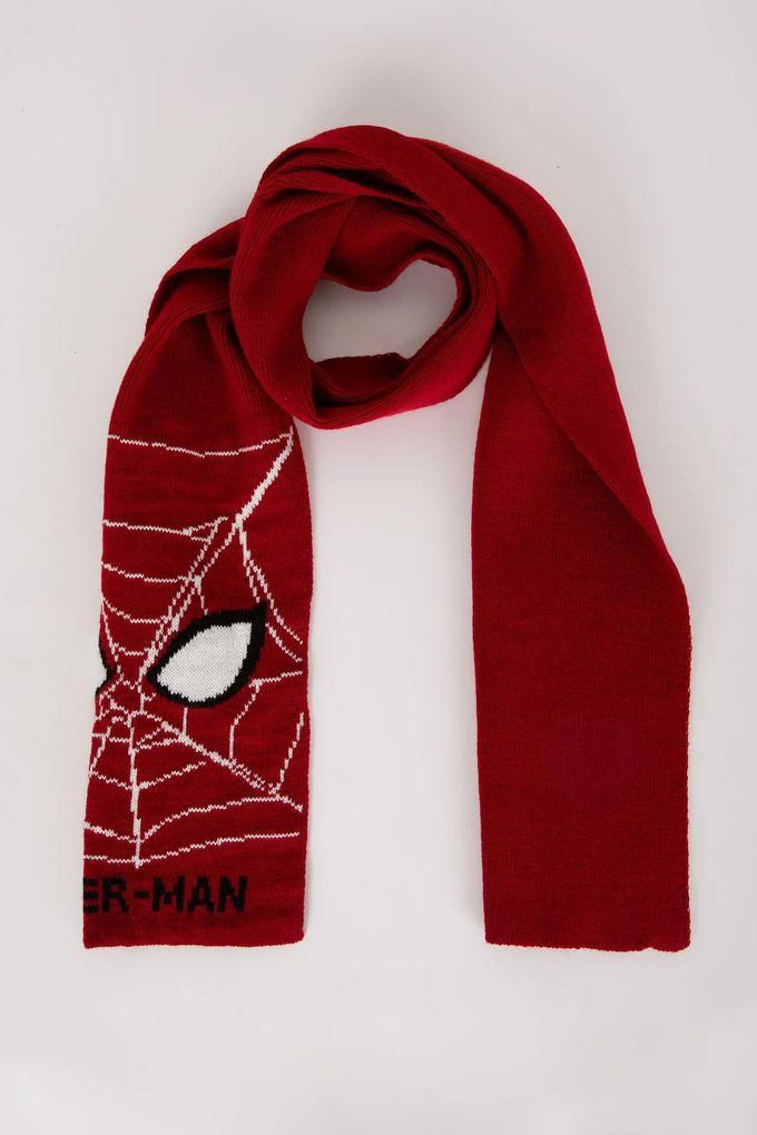 Defacto Boy Marvel Spiderman Acrylic Knitwear Scarf