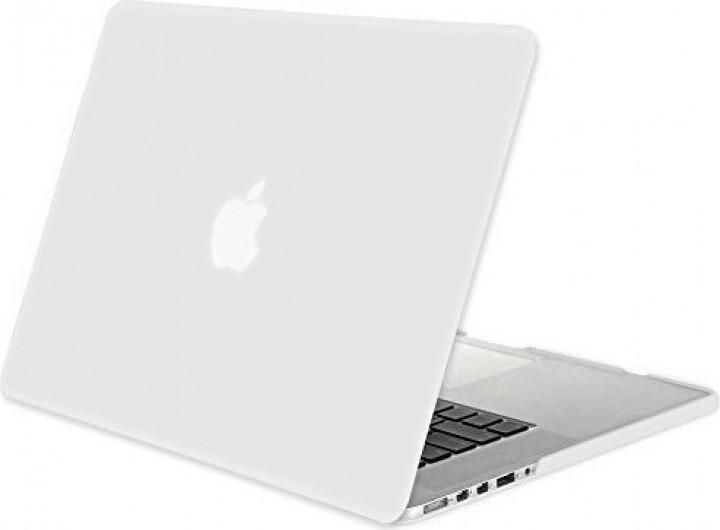 Ozone MC15P01 Frost Matte Surface Cyrstal Plastic Hard Shell Case Frosted Clear For Macbook Pro 15in