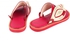 Slippers For Men by Saudi Style Red - EU 42 - ZR2 H606