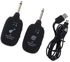 Generic UHF Guitar Wireless Transmitter Receiver System 50M Range Black