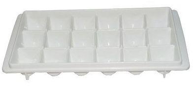 Ice Cube Tray (18 Cubes) - White.