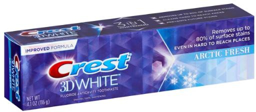 crest 3d white toothpaste