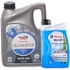 Bundle Quartz 7000 s 10w-40 - semi synthetic oil - 4liters + Anti insect screen wash