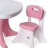 Step2 Table and Chairs Set, Pink and White 708999