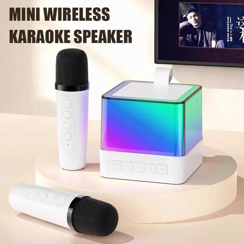 K18 Bluetooth Speaker Stereo Sound Home Ktv Karaoke Microphone Professional Singing Bluetooth Speaker Microphone for Children